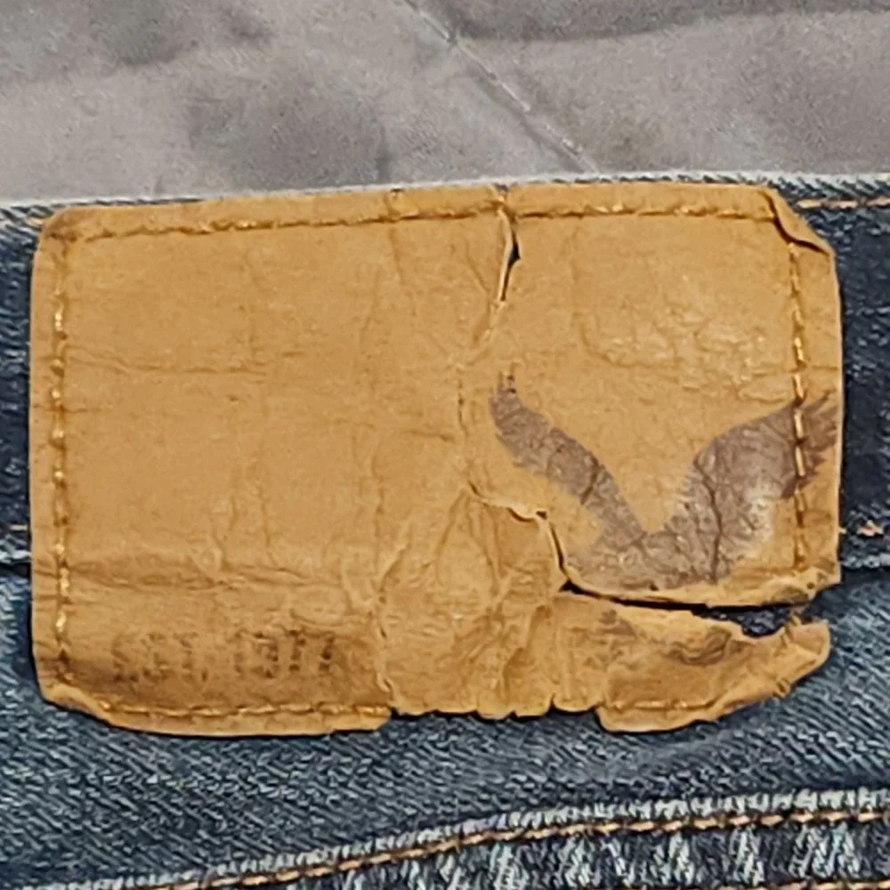 American Eagle Outfitters Slim Fit Jeans Mens 36x32 Blue Medium Wash Denim